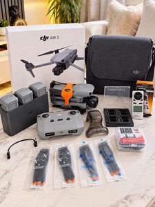 DJI Air 3 Fly More Combo RC-N2 | 3 Batteries | Low Cycles | Box & Bag