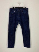 Edwin Blue Straight Fit Japanese Denim Jeans 5-Pocket UK W34 L32