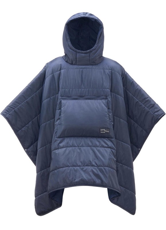 Thermarest Honcho Poncho Outer Space Blue - Insulated Lightweight Honcho/Blanket