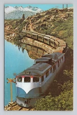 Vintage White Pass Narrow Gauge Railway Skagway Alaska Blank/Unposted Standard