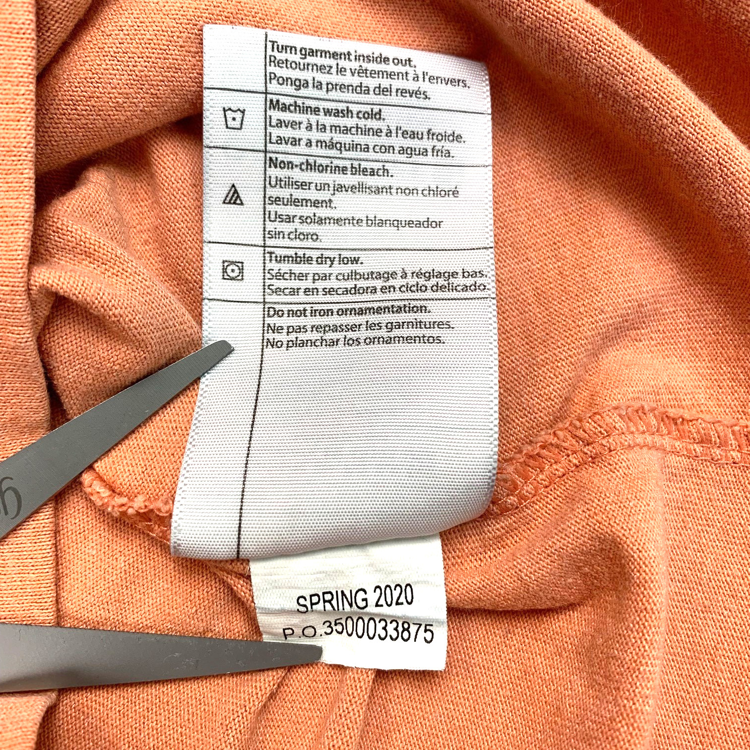 Carhartt Women’s Small Original Fit Logo Crew Neck T-Shirt Gray Short Sleeve thumbnail 6