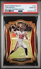2020 Panini Select Premier Level Tom Brady #101 Copper Prizm Die-Cut /355 PSA 10