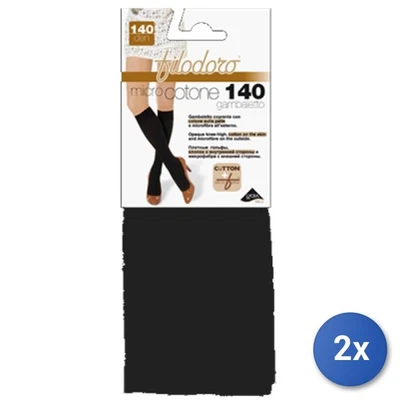 2X Ensemble Chaussettes Filodoro Micro Coton 140 Tg 3M Carbone - Photo 1/2