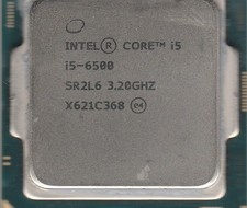 Intel Core I5 6500 3.2GHZ quad core CPU LGA 1151 socket