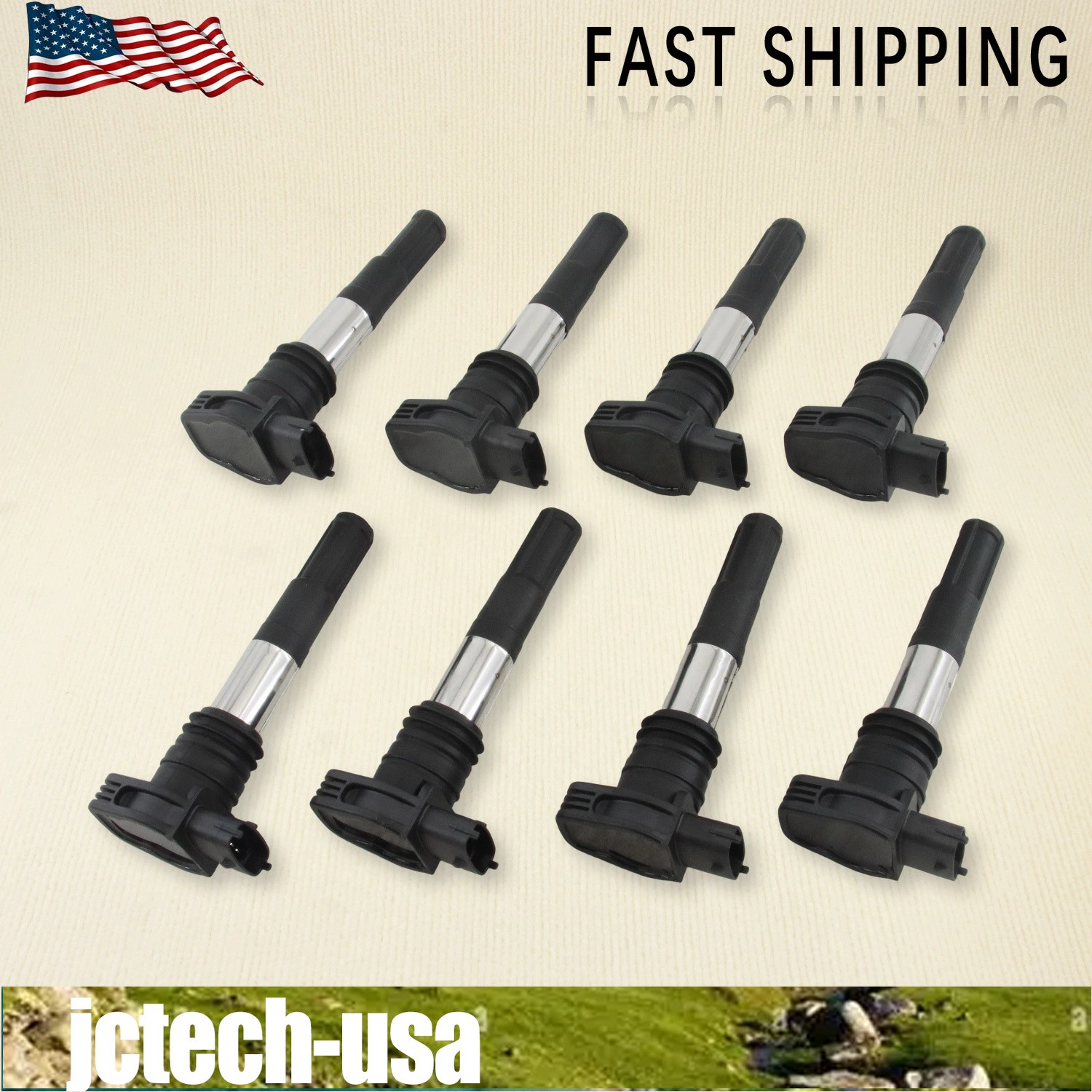 Maserati GranTurismo Sport 2003-2012 Ignition coils 8 pcs P/N 281449