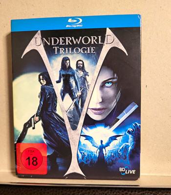 Sony Pictures Underworld Trilogie Blu-ray Extended Cut FSK 18 DE/EN Region B