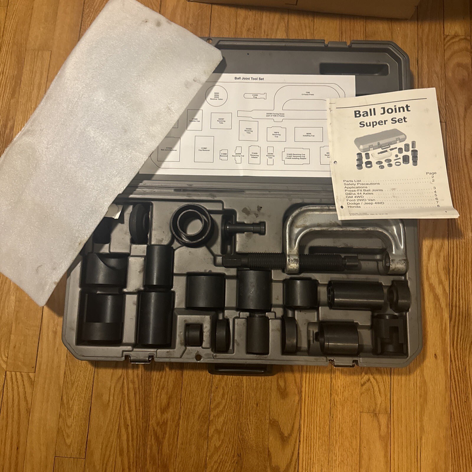 Cornwell Tools Ball Joint Super Set OWc6530 eBay