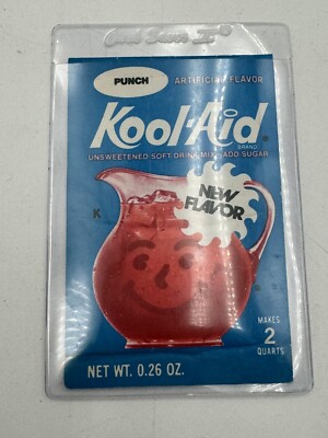 Vintage 70s Kool-Aid Punch NEW FLAVOR Packet NOS