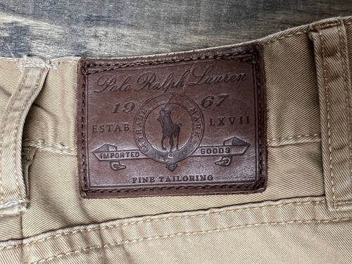 Pantalones chinos Polo Ralph Lauren para hombre 38 X 30 elásticos calce recto frente plano. - Imagen 3 de 14