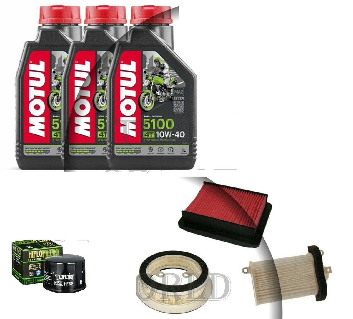 KIT TAGLIANDO YAMAHA TMAX 500 | Olio Motore E Filtro Aria | 2001-2007 - Foto 3