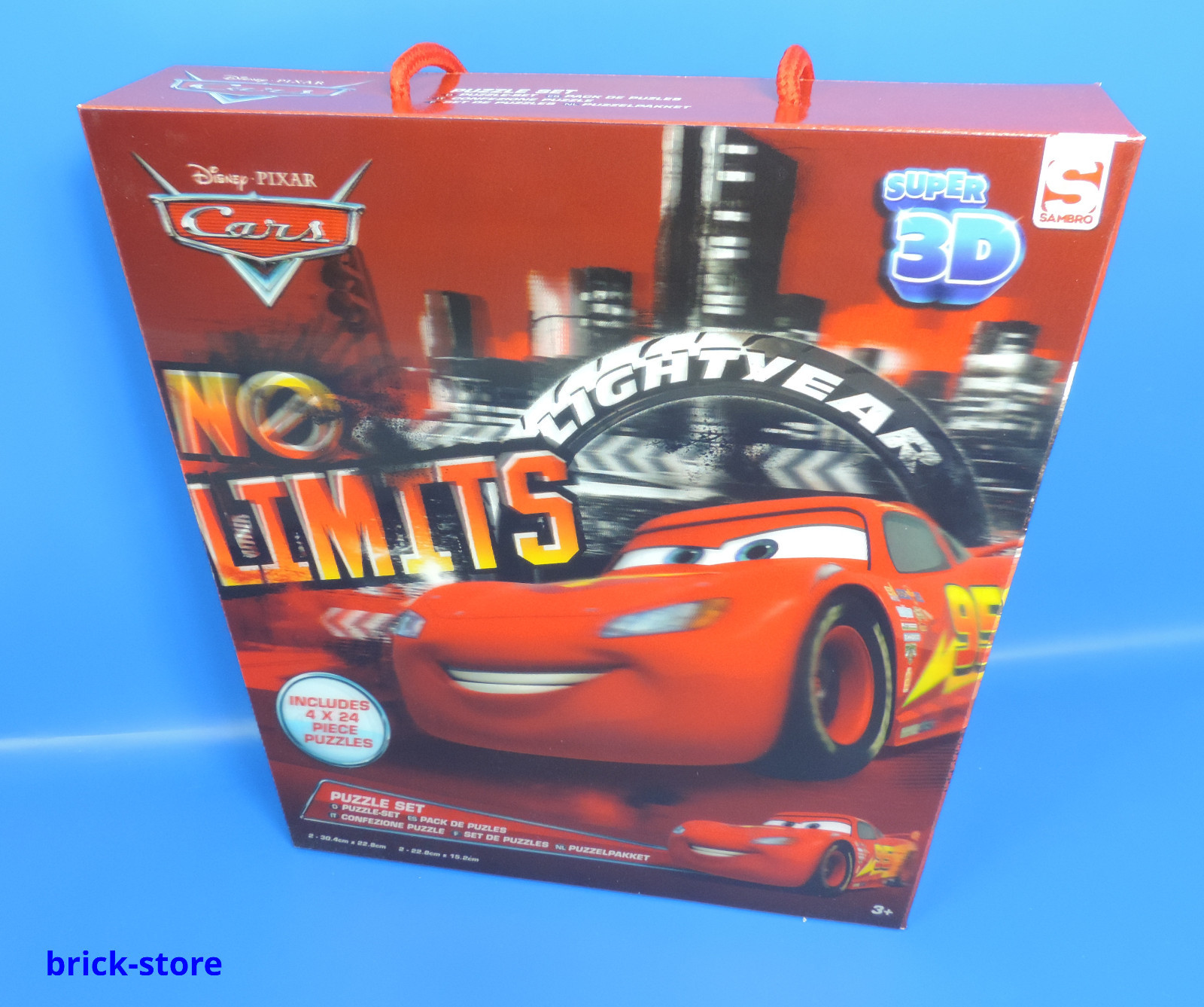 Набор супер 3d пазлов Disney Cars Пазл на 4 вершинки 2990₽