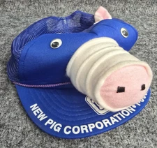 New Pig Corporation Hot Hogs Mesh Snapback Trucker Hat Costume