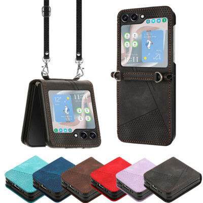 Schutz Hülle Für Samsung Galaxy Z Flip 6 5 4 3 Handy Tasche Flip Case Cover Etui