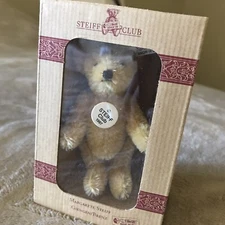Vintage Steiff Teddybar Blond New In Box