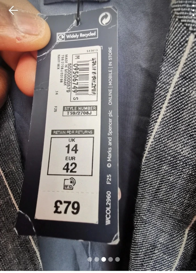 M&S collection 14 Jacket - Image 2 of 3