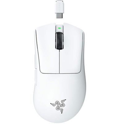 Razer - DeathAdder V3 Pro Lightweight Wireless Optical Gaming Mouse with 90 H...