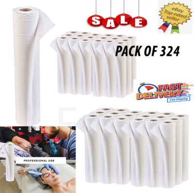 Weiße Couch Rolle Bettbezug Papier 20'' 40M Hygiene Hausarzt Schönheitssalon Massage x 324
