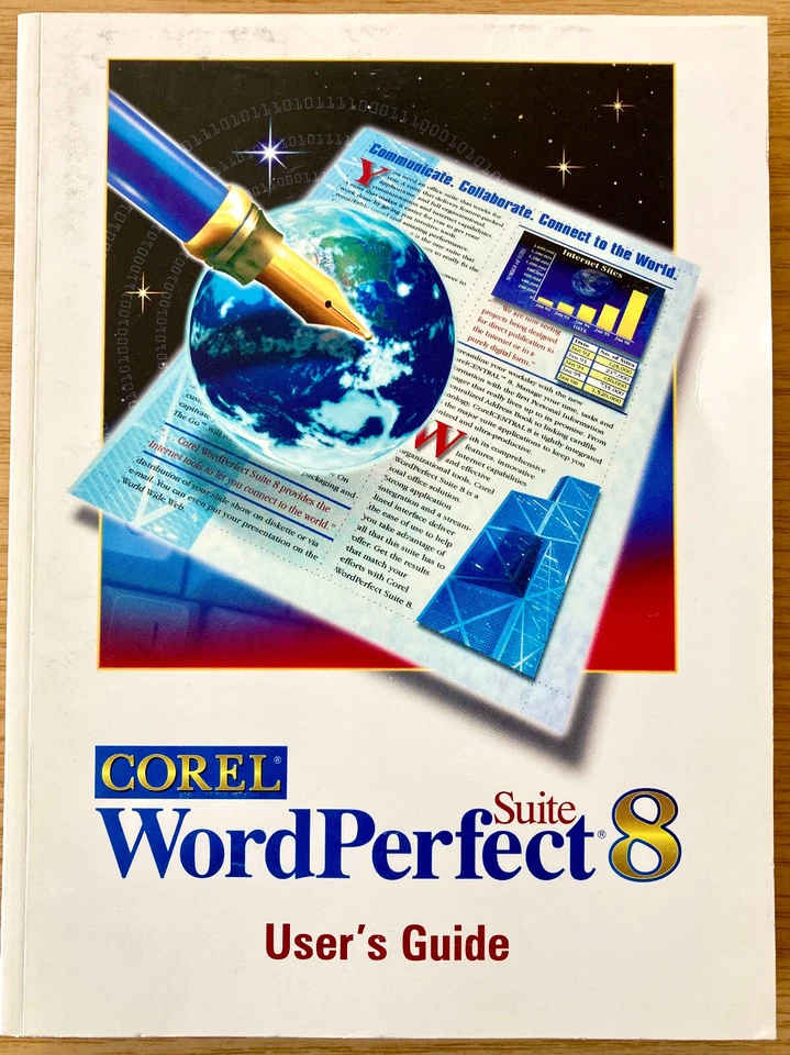 Corel WordPerfect Suite 8 User's Guide Manual Benutzerhandbuch
