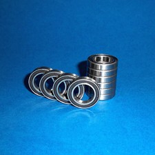 10 Kugellager 6906 / 61906 2RS / 30 x 47 x 9 mm