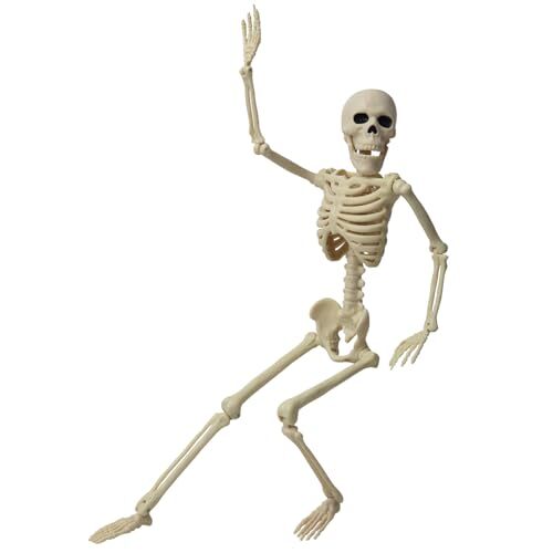 16" Halloween Skeleton Decorative,Spooky Lawn & Haunted House Props with - Picture 2 of 8