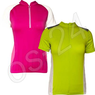 Damen Fahrradshirt Fahrrad Shirt Radshirt Radtrikot Rad Trikot Gr.S M L