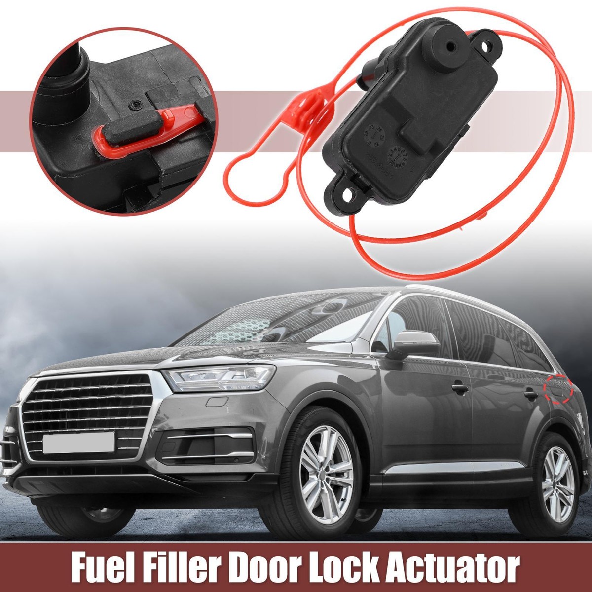 Fuel Flap Door Cap Release Lock Actuator 4L0862153D for Audi Q7 Q3