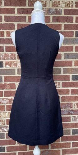 Neu mit Etikett H&M schwarzes ärmelloses Kleid * Größe 6 * - Bild 2 von 5
