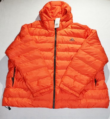 adidas orange coat