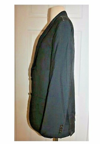 J.CREW LUDLOW SUIT JACKET IN NAVY PINSTRIPE ITALIAN WOOL SIZE40L DARK NAVY A1409 - Picture 3 of 7