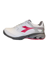 Diadora S Star K IV White/Paradise Pink Womens 5.5