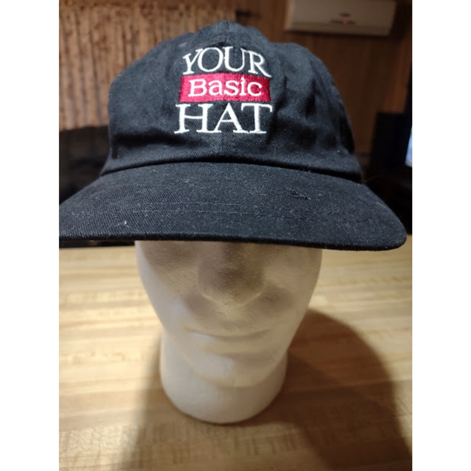 Mens Black Your Basic Hat Basic Brand Cigarettes … - image 1
