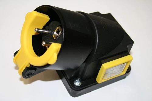 Switch Plug Combination, 230V Feed, SSK340, 8A, Concrete Mixer, Mortar