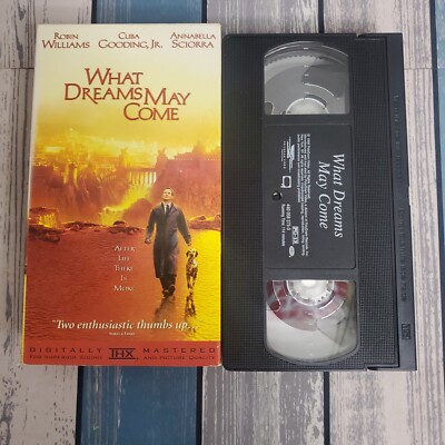 What Dreams May Come (VHS, 1999, Digitally Mastered Closed Captioned) CIB!