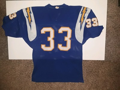 chargers 33 jersey