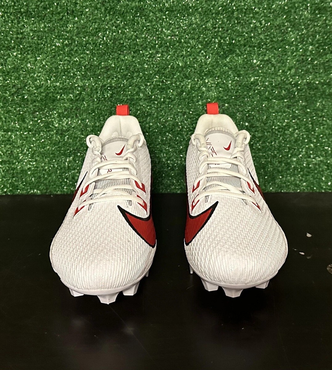Nike Vapor Edge Speed 360 2 TB White Red Football Cleat  display picture 2