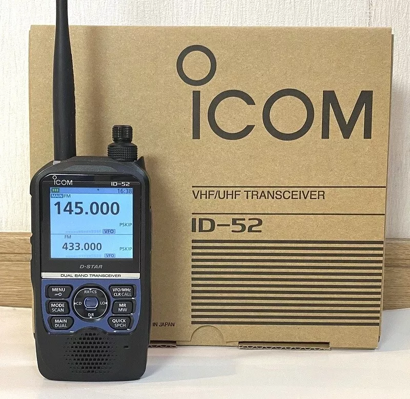 ICOM ID-52 Airband Memory ver 144/430MHz Dual Band 5W Handy Brand