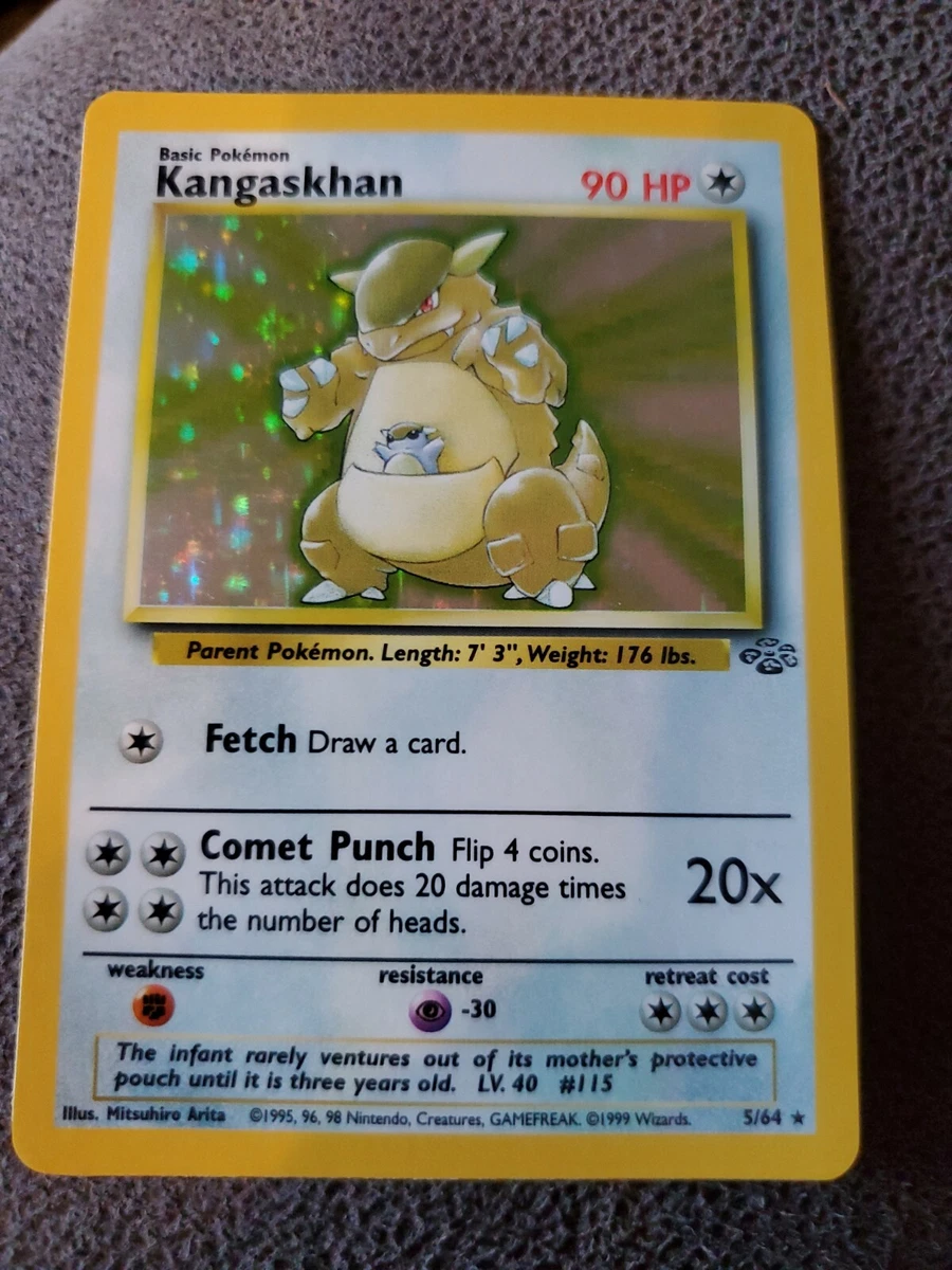Kangaskhan 1999 Jungle Unlimited Holo #05/64 Price Guide - Sports Card Investor