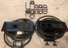 Lot of 2 units Byrne Furniture Power Distribution Unit 2 Outlet 12A 125V 60HZ
