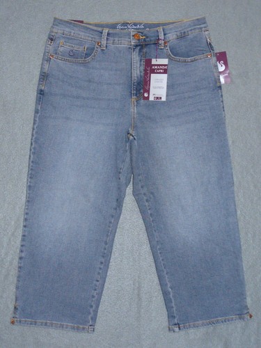 NWT Women's Gloria Vanderbilt Amanda Denim Capris - U Pick - New Added 3/23/25 - Picture 6 of 49