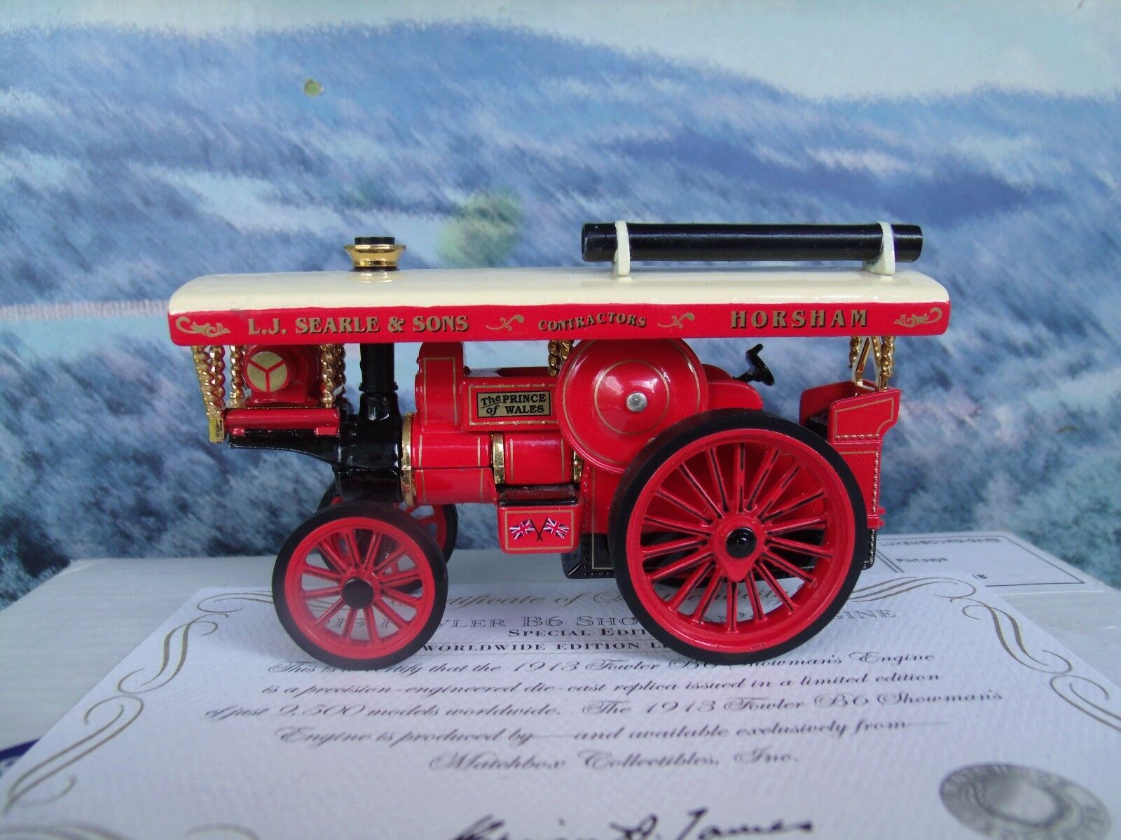 Matchbox collectibles  1913 Fowler B6 showman special edition YY019B