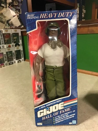 Hasbro NIB G.I.Joe Hall of Fame Basic Training Heavy Duty 6114