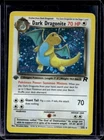2000 Pokemon Team Rocket First Edition Dark Dragonite Holo #5/82