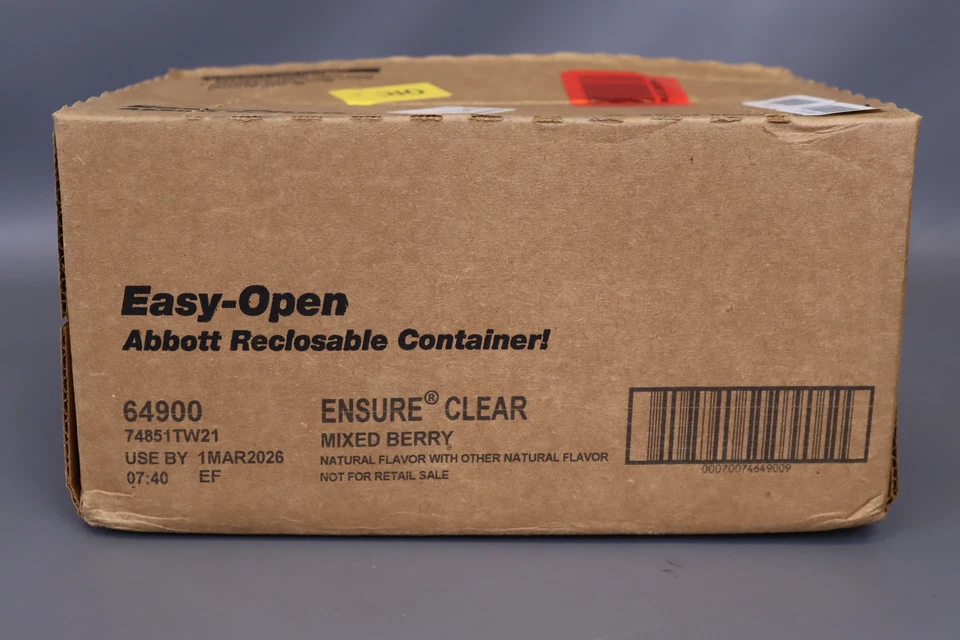 Ensure Clear Bebida Nutricional Terapéutica 8 fl oz Paquete de 24 - 3/1/2026 Foto 4 de 4