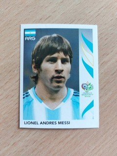 Panini World Cup 2006 No. 185 Lionel Messi