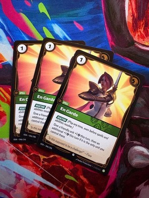 3x En Garde Playset Common Origins 046/298 - Riftbound TCG