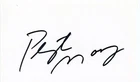HOF -PEYTON MANNING- Signed/Autograph/Auto COLTS/BRONCOS Football Index Card