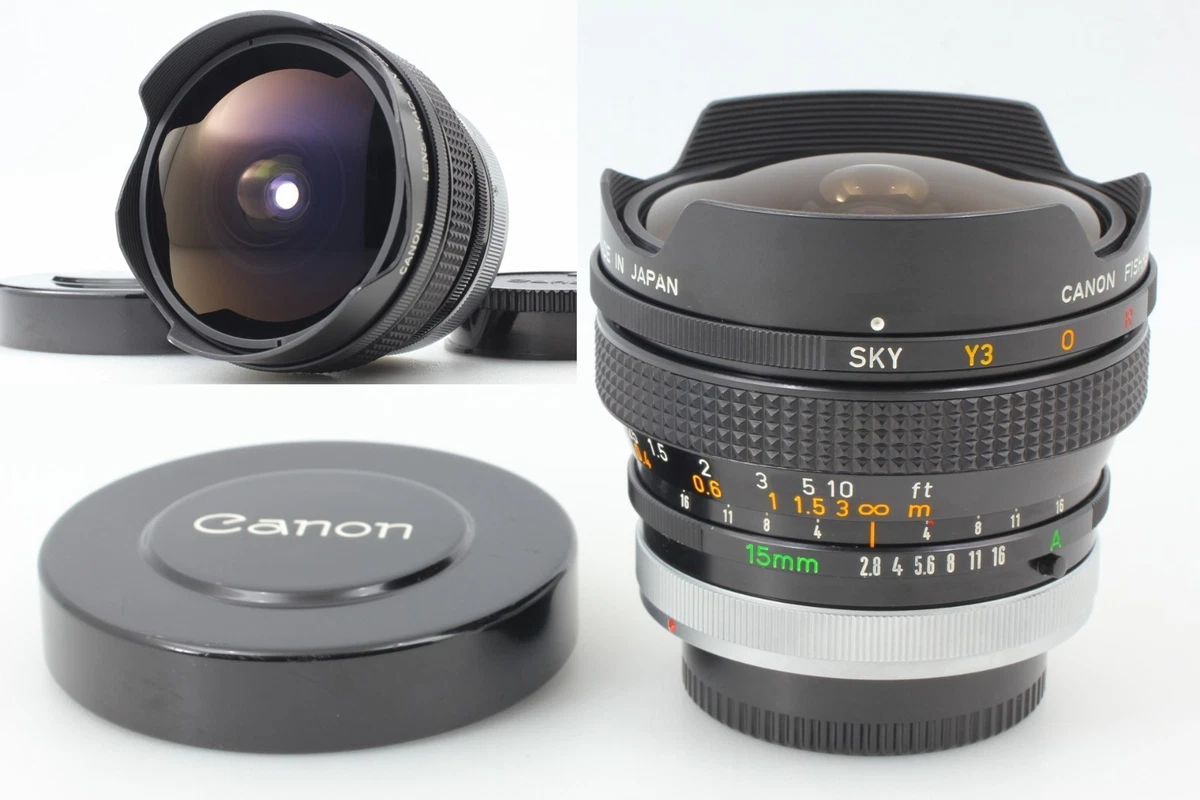 Canon EF 8-15mm f/4 L USM Fisheye d'occasion