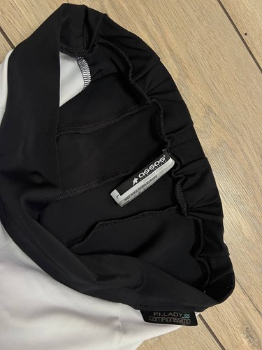 Women's ASSOS White Black FI.LADY_S5 Cycling Shorts sz L Padded Bike - Picture 5 of 7