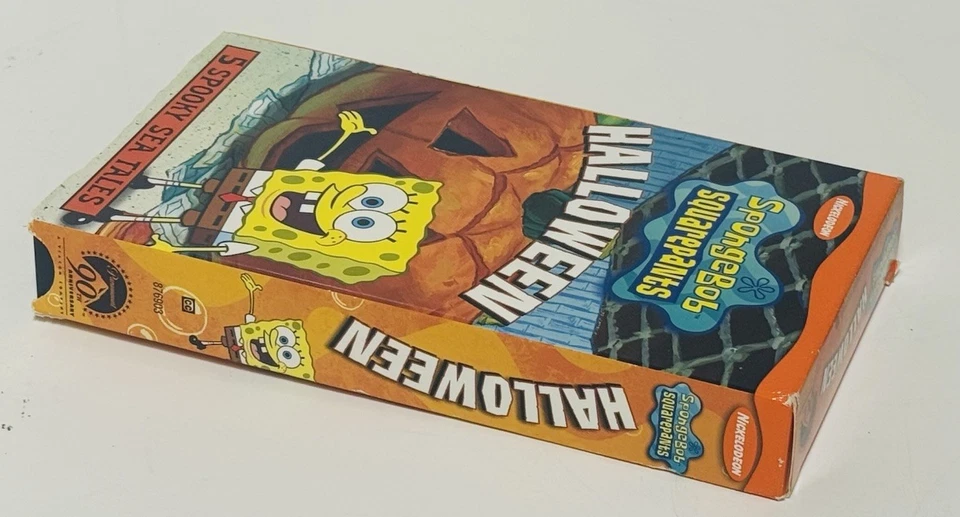 Spongebob Squarpants Halloween 5 Spooky Sea Tales - VHS - Image 4 of 4