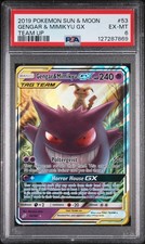 25+ Gengar & Mimikyu GX 53/181 Sm-Team Up Holo for sale | Updated